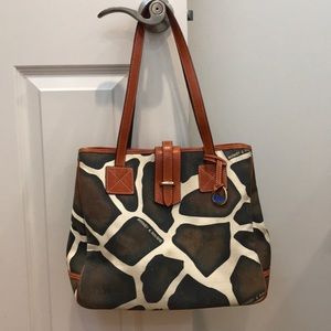Dooney & Bourke Cow Print Purse